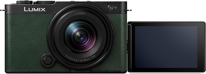 Panasonic LUMIX S9 Full-Frame Mirrorless Camera with S 18-40mm F4.5-6.3 Lens, Compact, Lightweight Body, Perfect for Social Media and Travel, DC-S9NG9