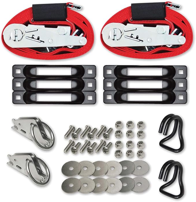 SNAPLOCS with Ratchet Bonus Pack Plus 2" x16' E-Strap System for Trucks and Trailers
