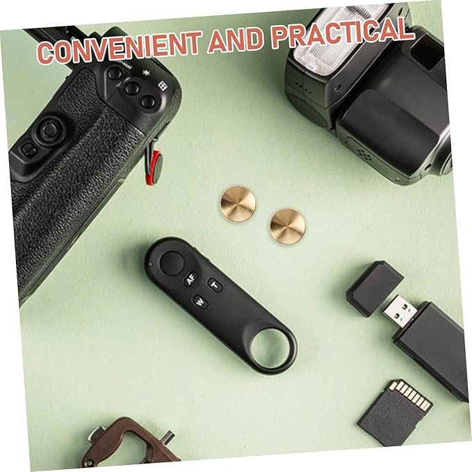 DOITOOL 1set Shutter Release Button for Mirrorless Camera Replacement for Film Camera Control Button for Travel Photography