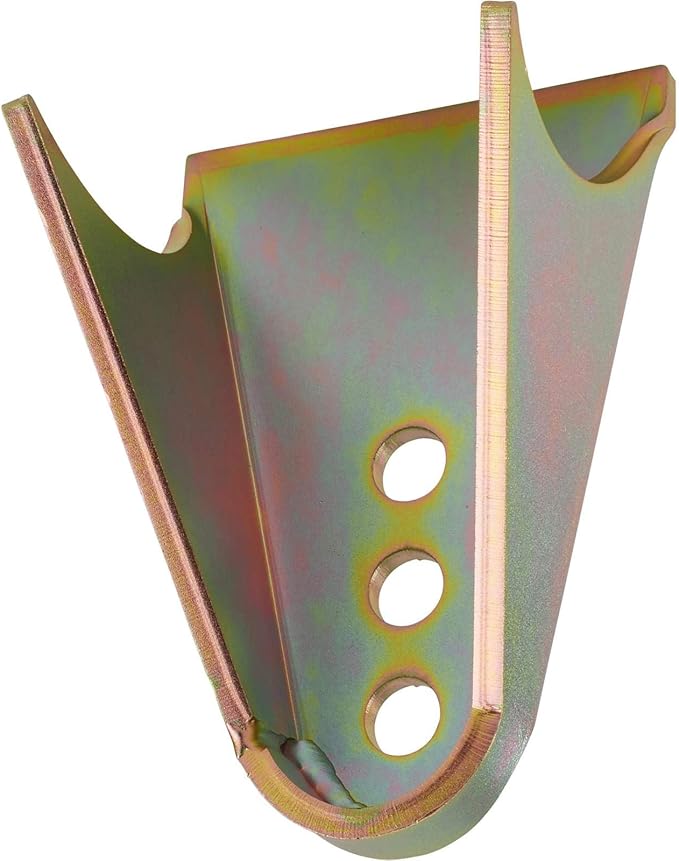 Speedway Motors Universal Steel Upper and Lower Rear Shock Mounts Kit Adjustable Coilover & Standard Shock Mount Brackets for Rear Suspension, Weld-On Steel Plates