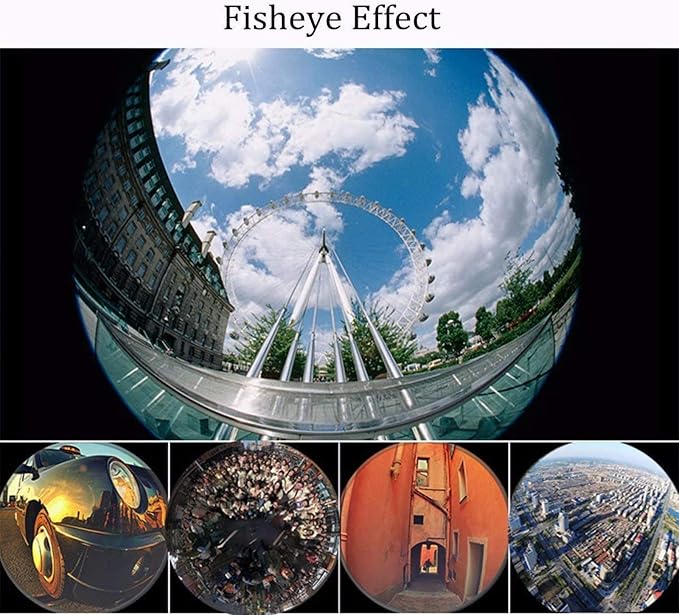 3 in 1 Cell Phone Camera Lens Kit Wide Angle Macro Fisheye Lens Universal for Smart Phones iPhone Samsung Android