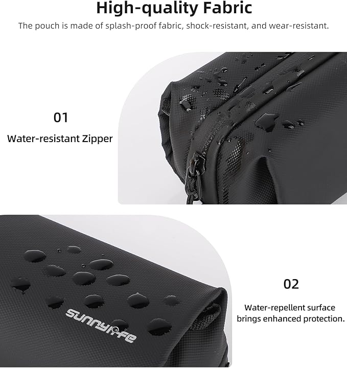 Anbee Street Photography Sling Bag for DJI Pocket 3 / Osmo 360 Action Camera & Accessories, Fashion Crossbody Organizer Bag for Travel (Black)