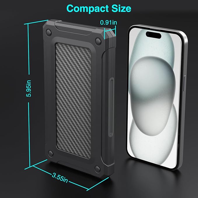 THELIFELICIOUS SD Card Holder Memory Card Case for SD/TF Cards, Memory Storage Organizer for 20 SDXC SDHC and 20 TF Cards