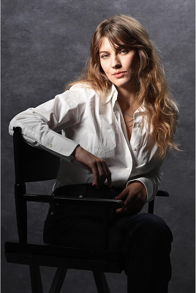 UrcTepics 6x8ft Light Grey Professional Portrait Backdrop Abstract Textured Photography Backdrops for Picture and Headshot
