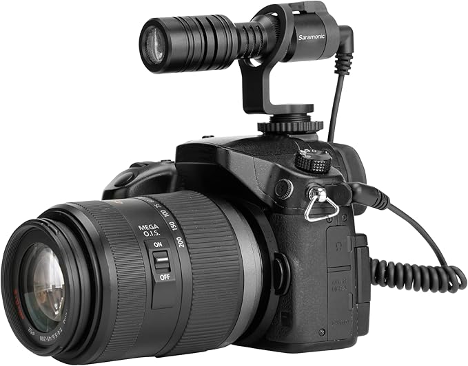 Saramonic VMICMINI Vmic Mini Shotgun Microphone (VMICMINI), Black