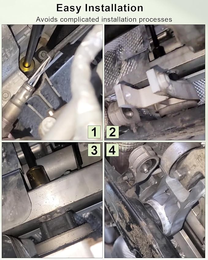 Rear Engine Motor Mount Torque Strut Mount Kit Fit for Chrysler Pacifica 3.6L 2017-2023 Replace 68224744AB 68224744AC A20070
