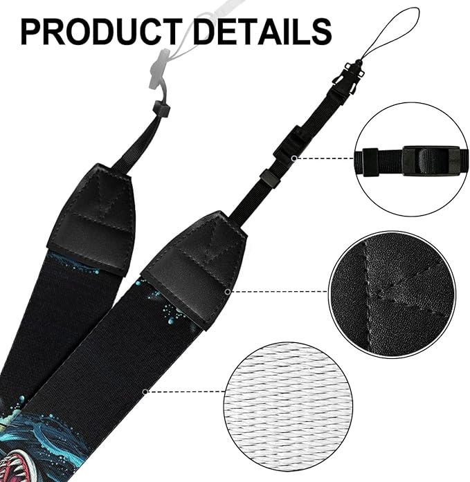 GLENLCWE Camera Strap, Camera Strap for Photographers Neck Strap Replacement Fit Most Cameras