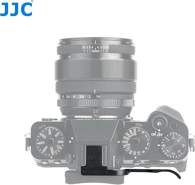 X-T5 Thumbs Up Grip, X-T4 Thumbs Up Grip, JJC TA-XT5 Grip, XT5 Thumb Grip, XT4 Thumb Grip, Made of Premium Aluminium Alloy, Compatible with Fujifilm Fuji X-T5 X-T4 X-T3 Mirrorless Cameras