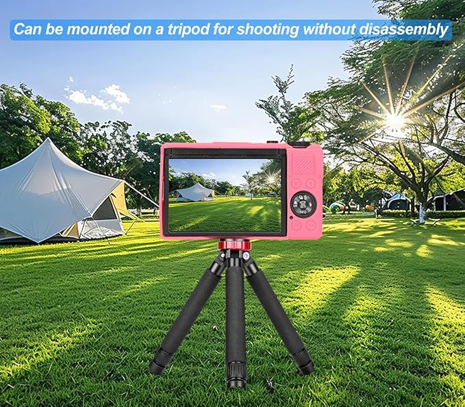 Pocoukate Case for Canon G7X Mark III Camera, Soft Silicone Protective Cover Skin with Removable Lens Cover for Powershot G7X Mark iii, Silicone Case with G7X3 Screen Protector Accessories - Rose