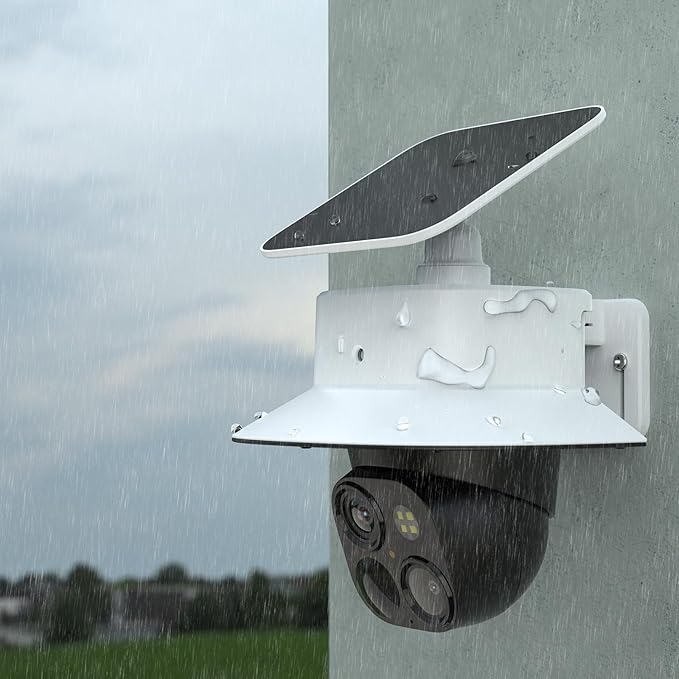TIUIHU Sun Rain Shade Camera Cover Mounting Bracket for Eufy Security SoloCam S340