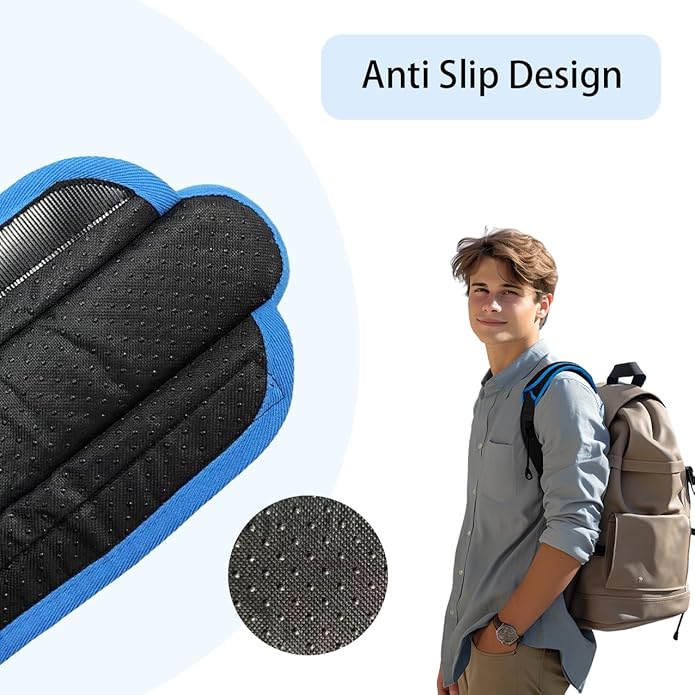 2PCS Shoulder strap pad, with Ultra thick Cushion, Luggage Bag Crossbody, Plus Long & Anti-slip &Breathable, Universal