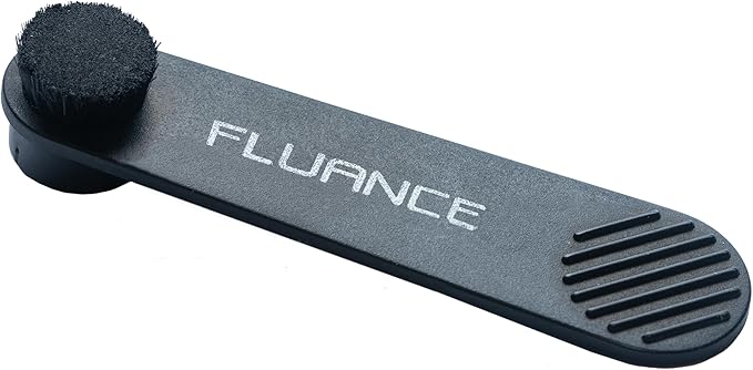 Fluance Anti-Static Carbon Fiber Stylus Cleaning Brush - Safely Removes Dust & Static from Your Record Stylus to Preserve Sound Quality and Reduce Pops, Crackles, Surface Noise (VB51)