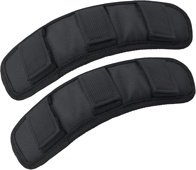 Soft Long Shoulder Strap Pad, Removable & Breathable & Thick Backpack Strap Pads for Bag Strap