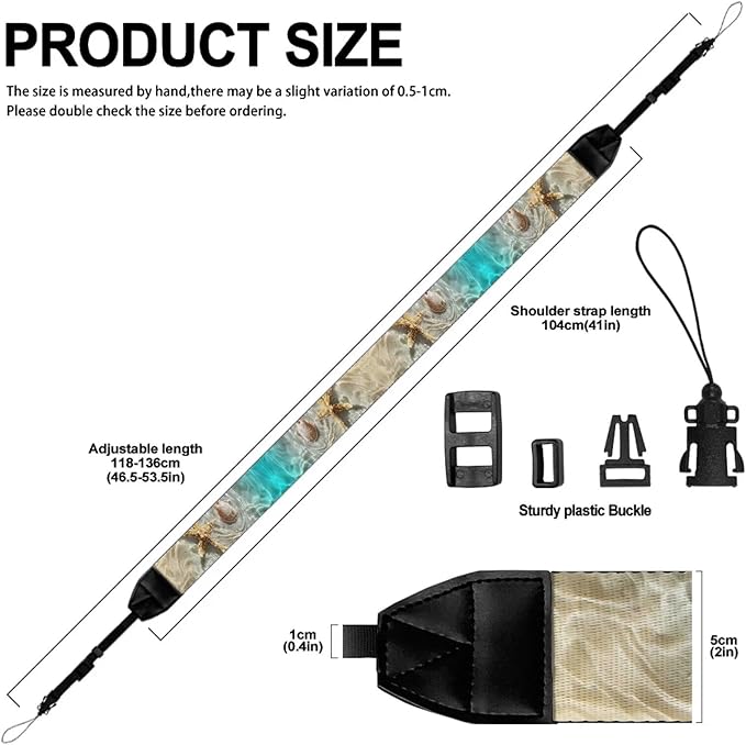 GLENLCWE Camera Strap, Camera Strap for Photographers Neck Strap Replacement Fit Most Cameras