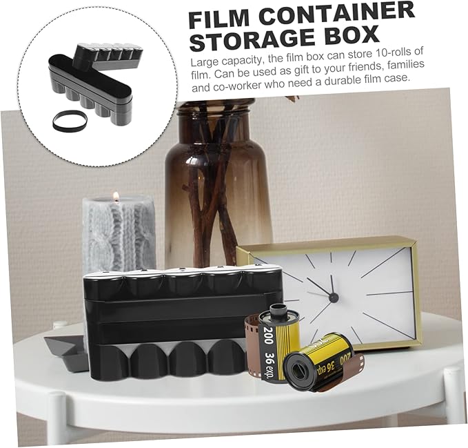 Film Storage Case Film Holder Reliable Film Case for Film Roll Canisters Refrigerated Environment Safe