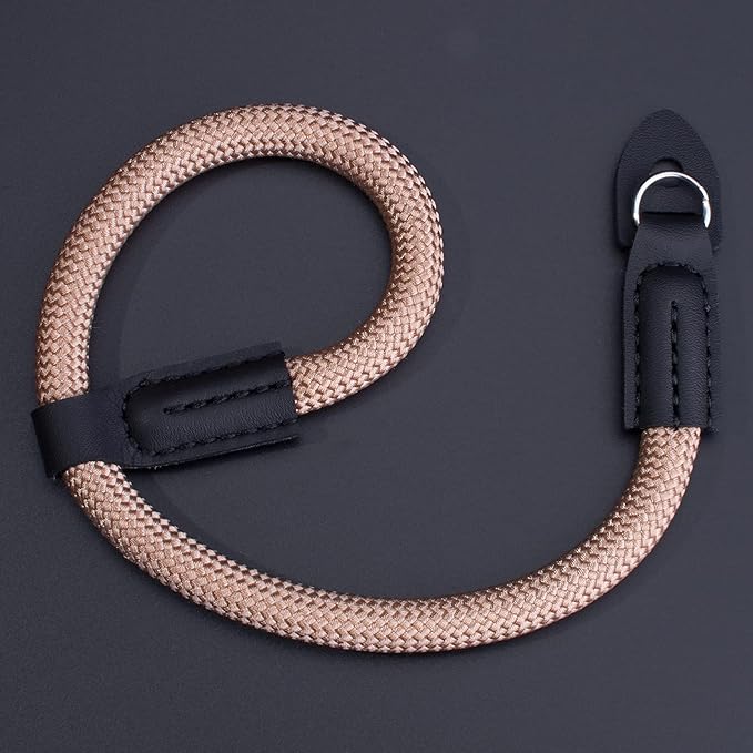 Camera Lanyard, Camera Wrist Strap, Rope Camera Strap Wrist for DSLR SLR Mirrorless Cameras Hand Strap Brown