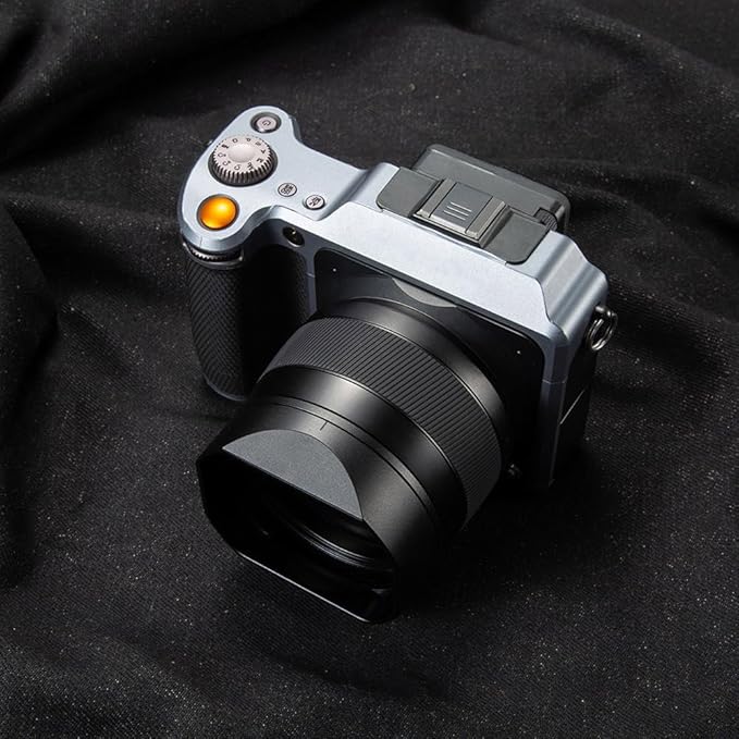 XCD 4/45 Metal Square Lens Hood (with Cover), Suitable for Hasselblad XCD 45mm f/4 P Camera Accessories (Black)