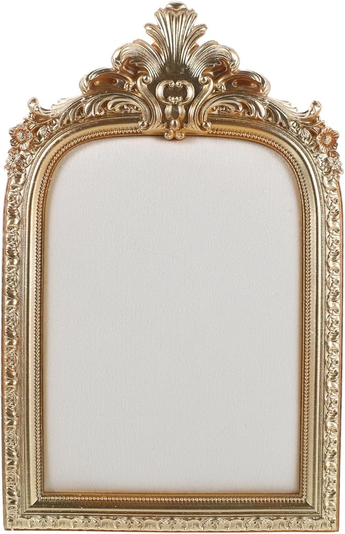 ibasenice Jewelry Display Stand: Vintage Photo Frame Earring Holder - Velvet Necklace Storage Box Picture Frame for Jewelry and Collectibles