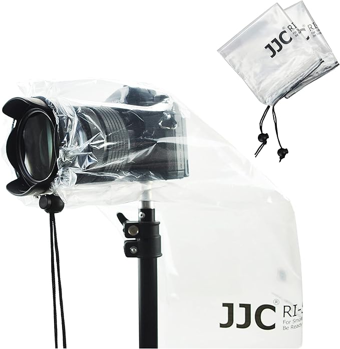 2 Pack Camera Rain Cover Clear Sleeve Protector for Sony A7R V A7 IV A7S III II A6700 A6600 A6500 A6400 A6300 A6100 A6000 A7C Nikon Z8 Z5 Z50 Z30 Z7 Z6 II D780 D7500 D5600 D3500 P1000