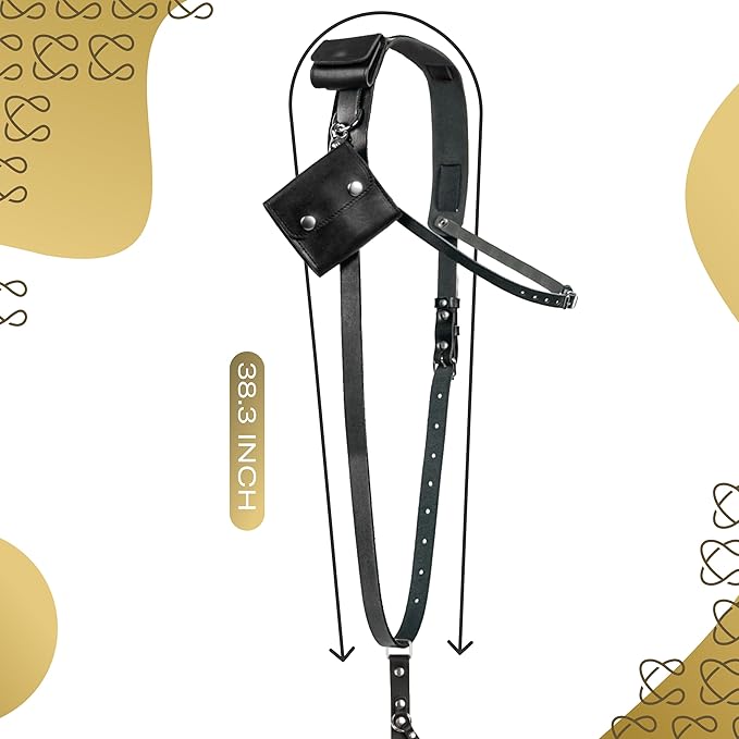 C Coiro Leather Camera Strap for One Camera Professional Single Leather Harness Shoulder Strap Quick Release