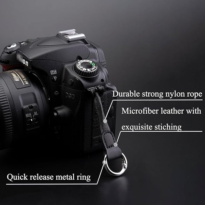 Camera Strap Quick Release QD Loops Connector for DSLR SLR Mirrorless Cameras Neck Shoulder Strap Binoculars Adapter Connect Connection Links(Big)