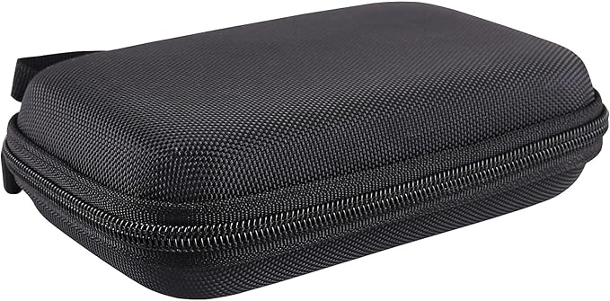 JINMEI Hard EVA Carrying Storage Case Compatible with Canon SELPHY QX20 / SELPHY Square QX10 Compact Photo Printer Protective Travel Storage Box (Black)