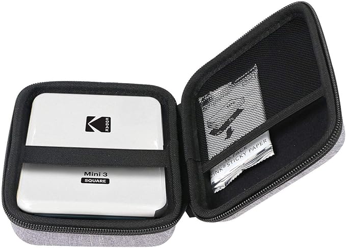 Aenllosi Hard Carrying Case Replacement for Kodak All-New Mini 3 Square Instagram Size Bluetooth Portable Photo Printer