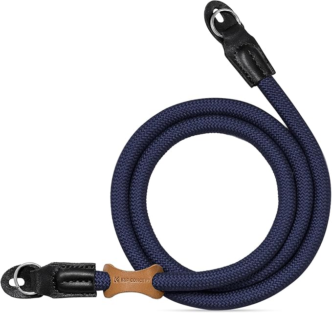 K&F CONCEPT Camera Neck Strap,100cm Nylon Rope Camera Shoulder Strap with O-ring for DSLR Camera