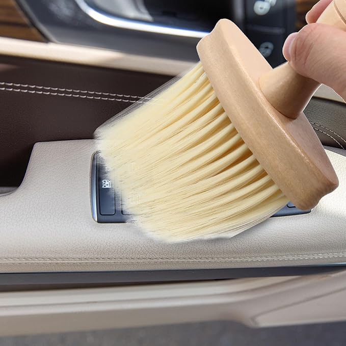 Keyboard Cleaning Brush Anti-Static Wooden Laptop PC Keyboard Cleaner Narrow Area Dust Cleaning Tools