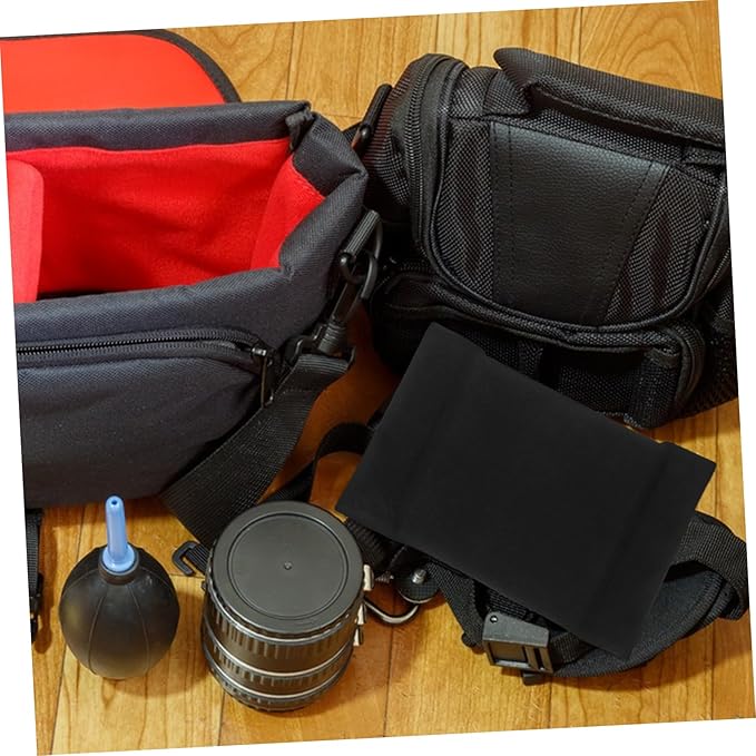2Pcs Padded Camera Bag Inserts Dividers for Camera Protection Shock Absorbing Compartment Dividers for Backpack Organizer Travel Friendly Design for Photographers