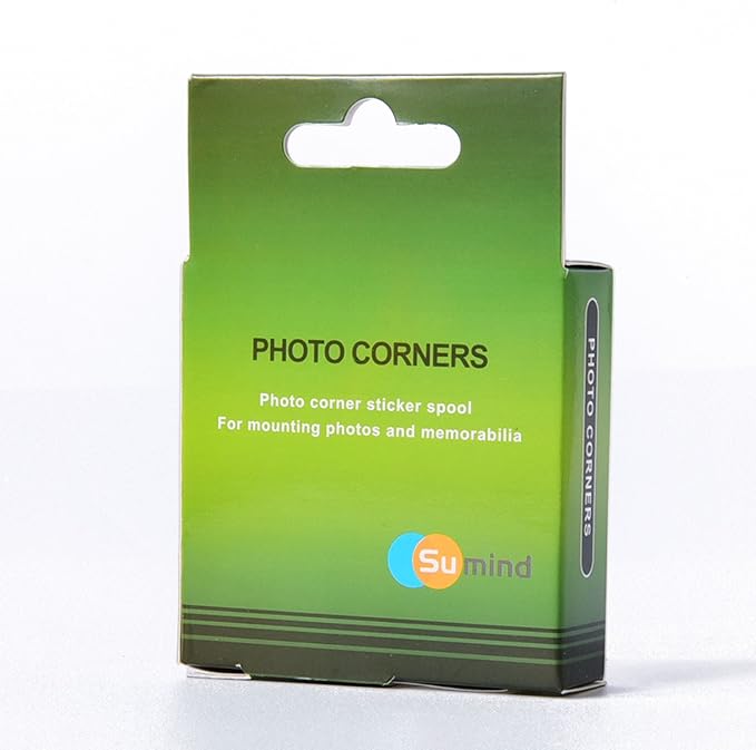 Clear Self-Adhesive Photo Corners Picture Mounting Corner Stickers for DIY Album Scrapbook, 250 Pieces/Pack (3 Pack)