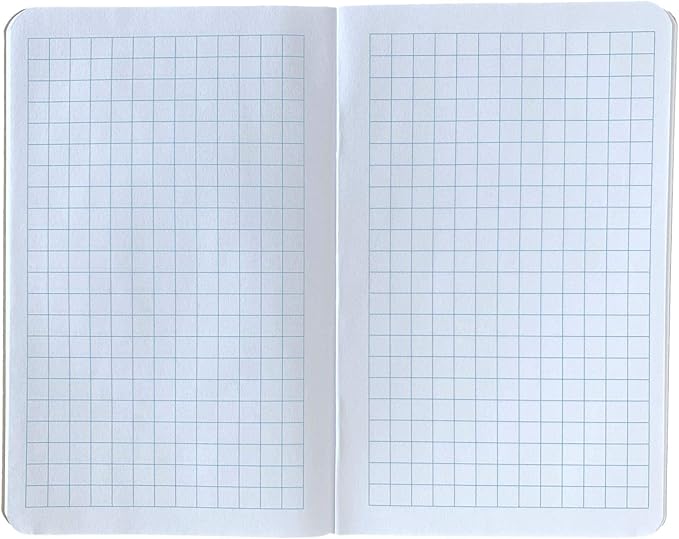 Portage Small Blank Notebook- Notepad for Field Notes, Kraft Unlined Small Sketch Book, Pocket Notebook Journal for Taking Notes in the Field – 3.5 x 5.5 Inches, 64 Pages, (Pack of 6)