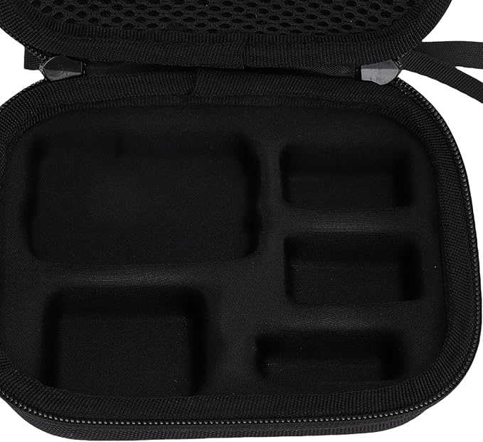 Vikye Carrying Case for Action 6, Water Proof Hard Carrying Bag for Camera Batteries Filter Mount, Hard Shell Action Camera Bag for Travel Cycling