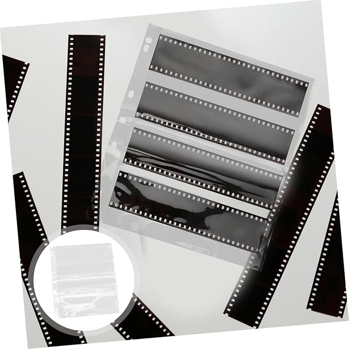 10pcs Negative Film Sleeves Document Bags for Organizing and Protecting Important Photos and Film Negatives