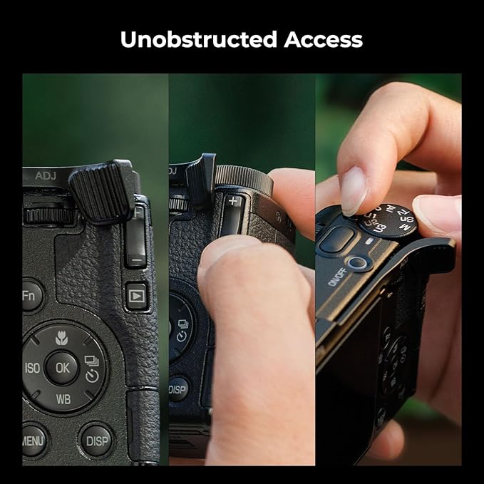 SMALLRIG Thumb Grip with Hot Shoe Cover for RICOH GR IV (Black) - 5688