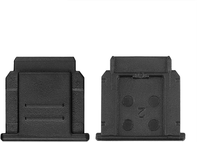 Camera Hot Shoe Cover Compatible with Sony A6000 A6100 A6300 A6400 A6500 A6600 A1 A9II A7SIII A7RIV A7RIII A7III RX10III RX10IV RX1RI,ChromLives Shoe Cover Protector Cap Compatible with Sony,4 Pack