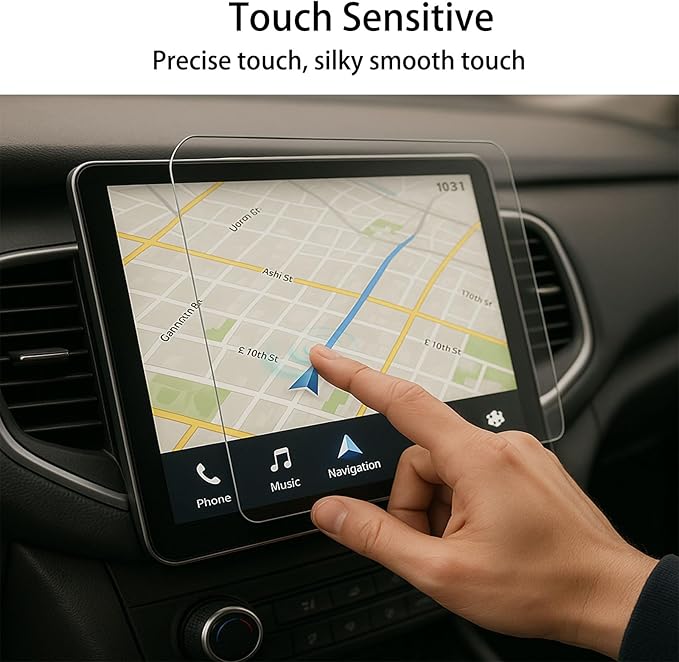 Cut to Fit Screen Protector 3-Pack (96 * 170 mm) Universal Trimmable Display Protective Film HD Clear PET Screen Protection Anti-Scratch Film Protection for Phone, GPS, Tablet, Camera