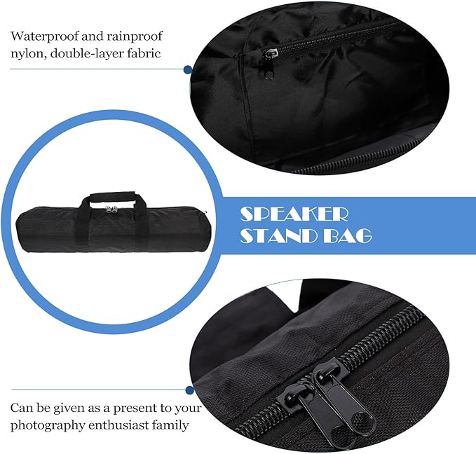 Padded Tripod Carrying Case Bag with Zippered Closure and Shoulder Strap for Photography Equipment, 55cm Thick Waterproof Storage Bag Suitable for Travel and Studio Use