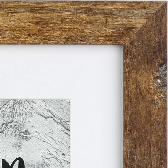 kennethan Rotten Brown 8x10 inch Picture Frame 2 Pcs Wooden frame for table and wall,for home decoration,holiday gift