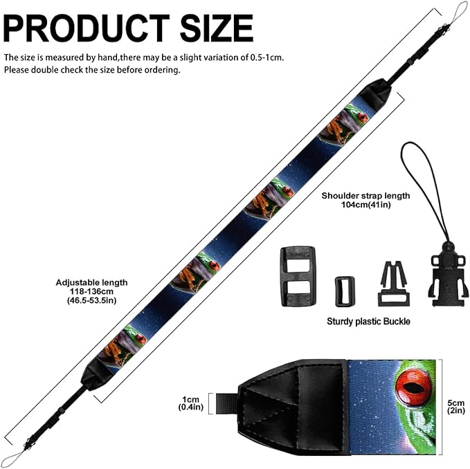 GLENLCWE Camera Strap, Camera Strap for Photographers Neck Strap Replacement Fit Most Cameras