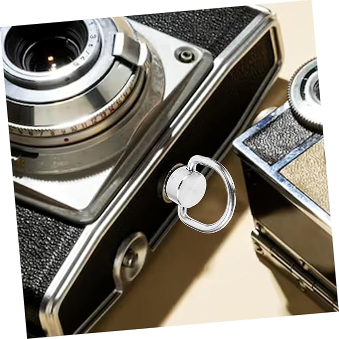 ARTIBETTER Quick Release Plate Screw for Camera 2pcs Stainless Steel Tripod Mounting Plate Screw 1/4-20 Camera d Ring Mounting