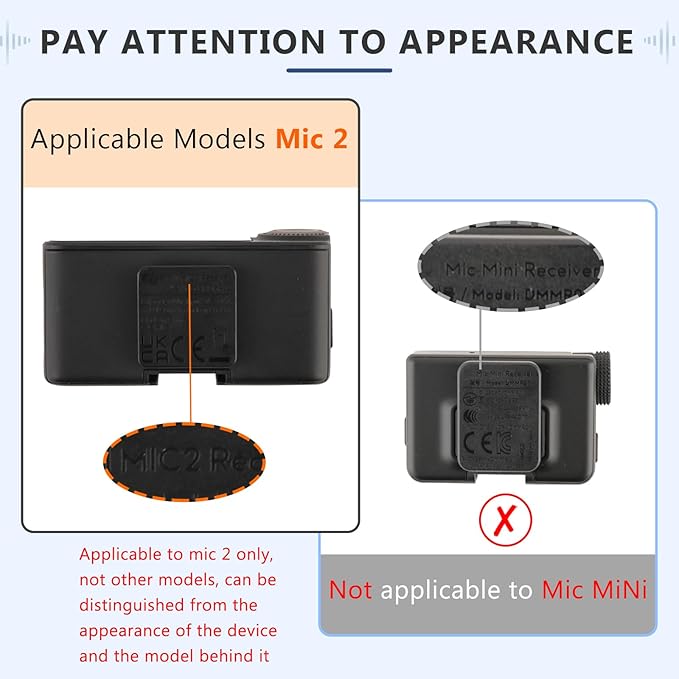 for DJI MIC 2 Lightning Adapter Phone Wireless Microphone Receiver for DJI Mic 2 Adapter Phone PC Tablet Accessories (NOT Applicable to MINI