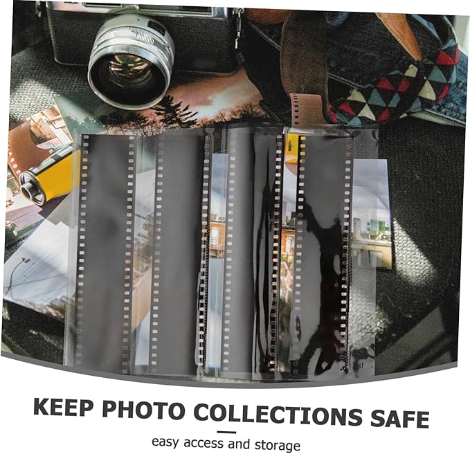 10pcs Accessories Film Protection Bag Supplies for Negative Sleeves Waterproof Wallet for Archival Storage