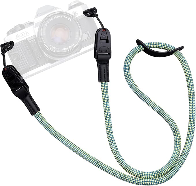 Camera Strap Rope,Quick Release Vintage Cute QD Nylon Neck Shoulder Straps for Photographers Film DSLR