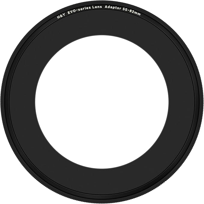 H&Y Magnetic Step Up Filter Ring 55 to 82mm, Ultra-Slim Aluminum Lens Filter Stepping Ring for Adapting 55mm Lens to an 82mm Filters, EVO Series