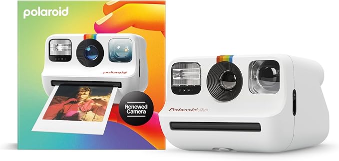 Refurbished Polaroid Go Instant Camera - White (9123)