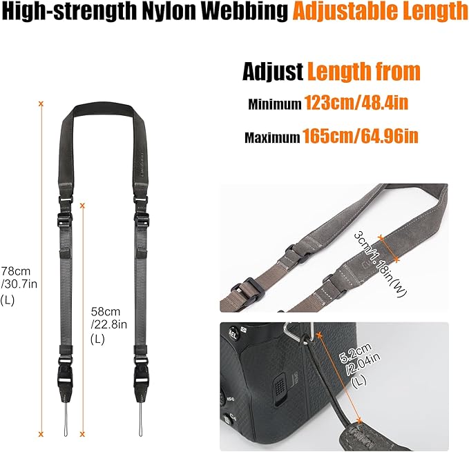 Cwatcun Photographer Camera Strap