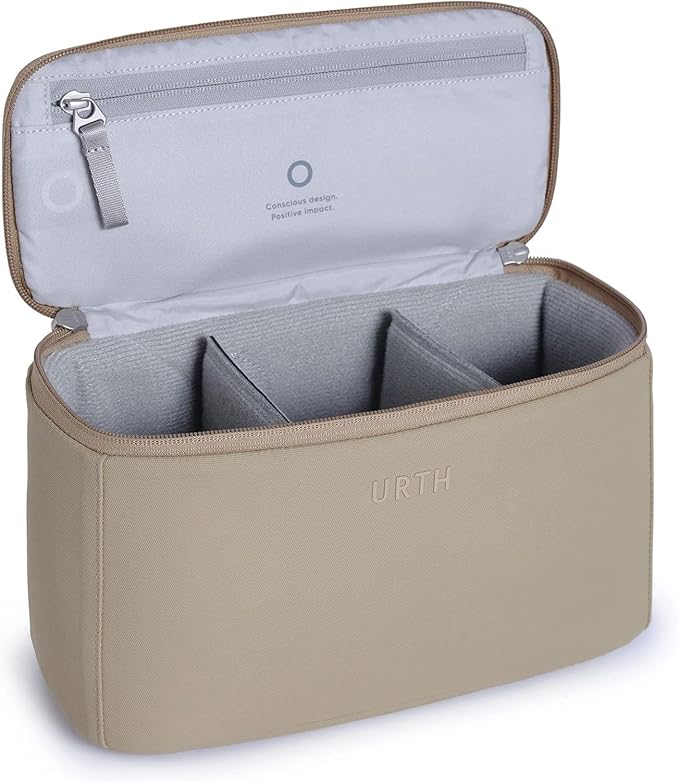 Urth Arkose Camera Insert Bag – for DSLR Camera and Lens, Weatherproof + Recycled