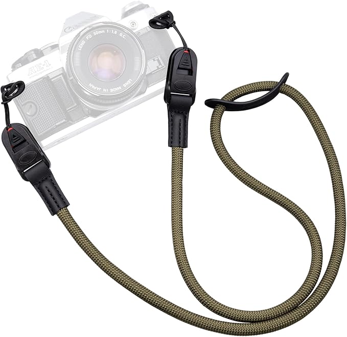 Camera Strap Rope,Quick Release Vintage Cute QD Nylon Neck Shoulder Straps for Photographers Film DSLR