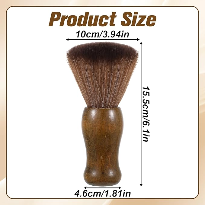 Vinyl Records Cleaning Brush, Anti Static Dust Brush Wooden for Record Player Care, Soft Bristles Albums Records Accessories for Vinyl Care (Brownish Green)